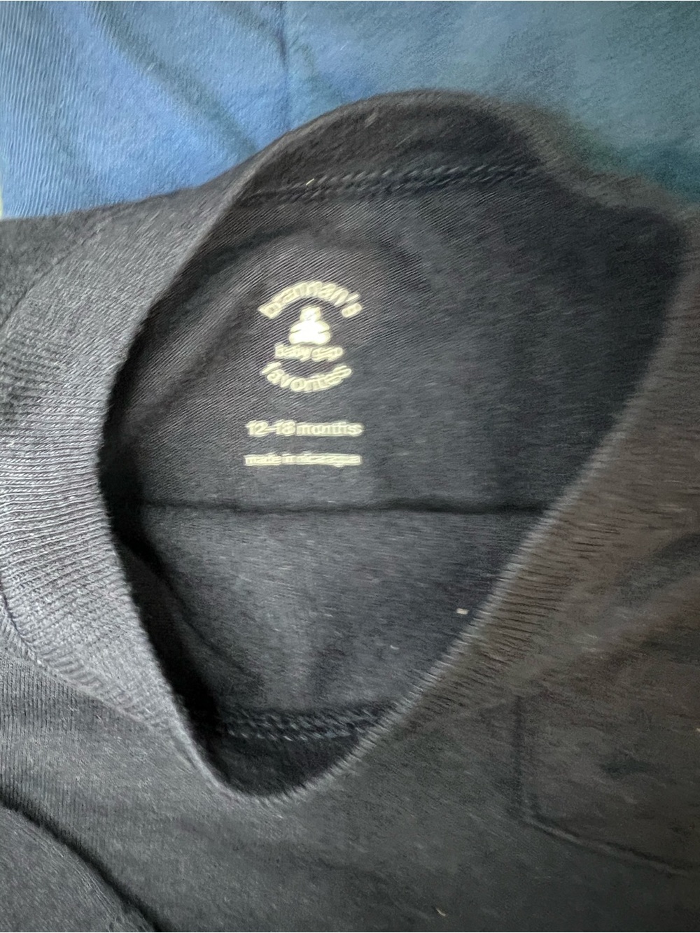 Set of 5 Baby Gap Long-Sleeve Crew Neck Tee Shirts Size 12-18 Months - Picture 7 of 16